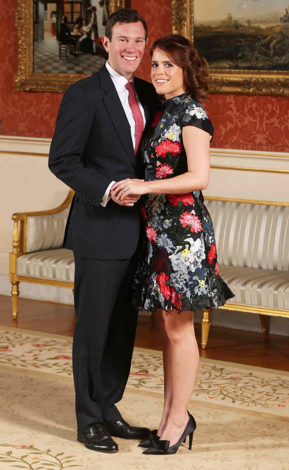 January 2018: Princess Eugenie and Jack Brooksbank get engaged