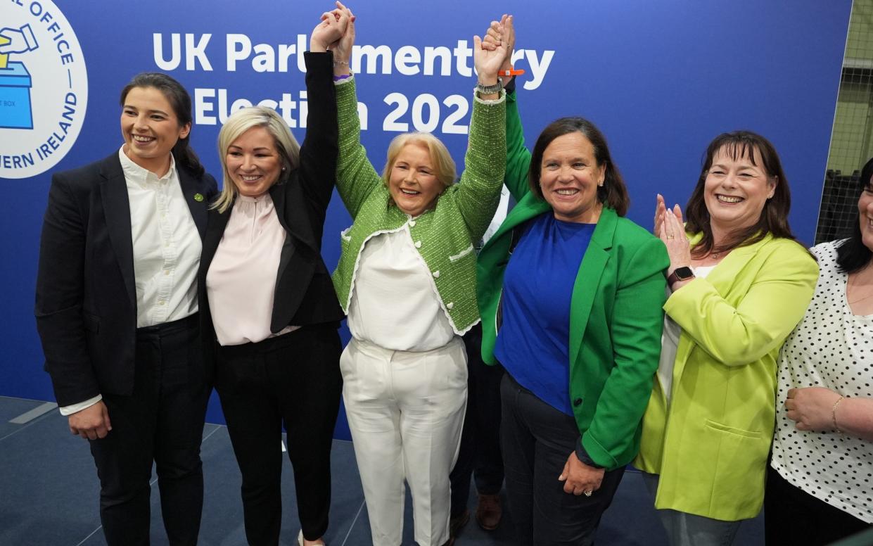 Sinn Fein is now certain to point to its third electoral victory in two years to press their case for a referendum on Irish reunification by 2030