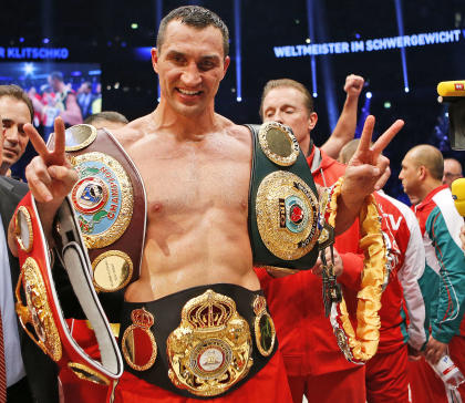 Heavyweight champ Wladimir Klitschko has made 18 consecutive successful title defenses. (AP)