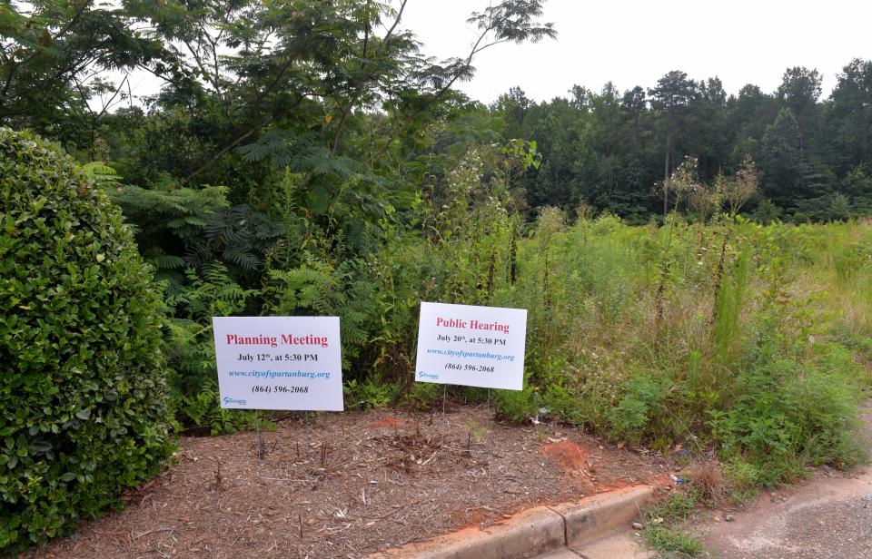 New townhome development site coming to west side. This is the site on Thursday, July 20, 2023. It is behind the Texas Roadhouse.