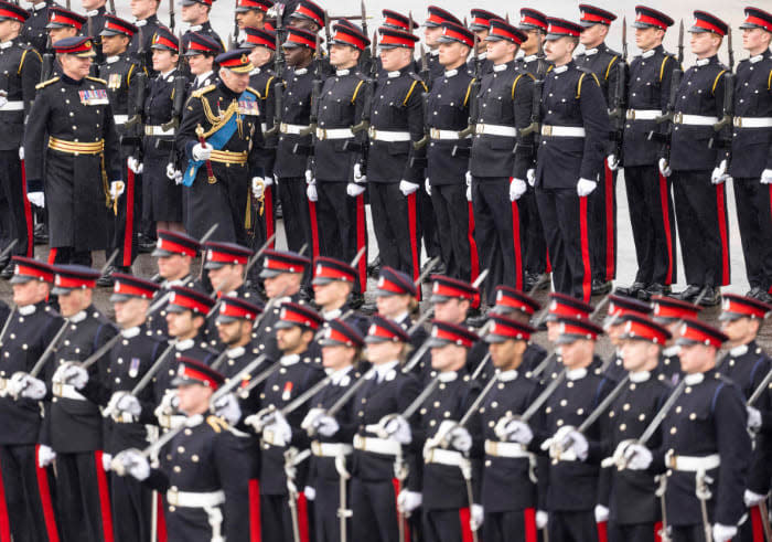 El desfile del soberano