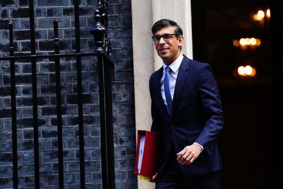 Prime Minister Rishi Sunak (Victoria Jones/PA) (PA Wire)