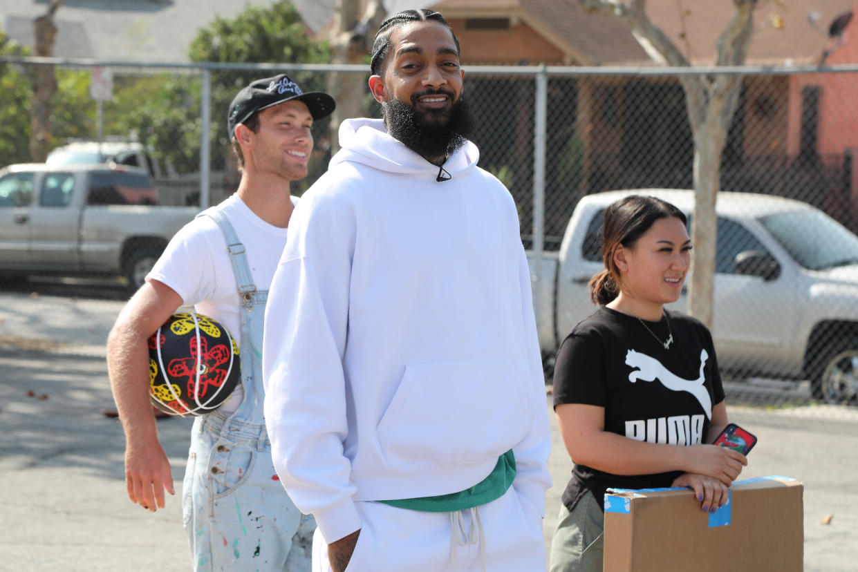 Nipsey Hussle on October 22, 2018 in Los Angeles, California. (Photo: Getty Images)