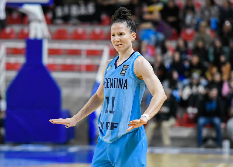 Melisa Gretter es una referente de la selección argentina, transmite calma y es uno de los cerebros del equipo