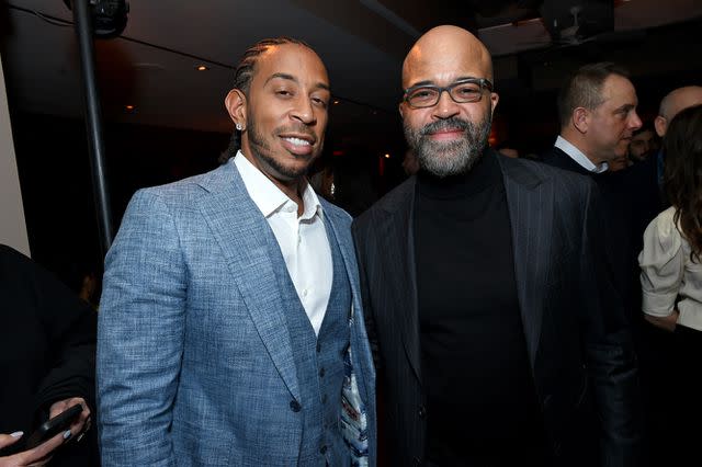 <p>Randy Shropshire/Getty </p> Ludacris and Jeffrey Wright