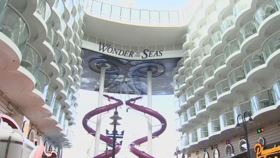 Royal Caribbean’s Wonder of the Seas, the world's largest cruise ship, will call Port Canaveral home.
