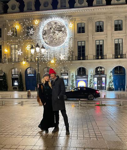 <p>Sarah Roemer Instagram</p> Chad Michael Murray and Sarah Roemer in Paris.