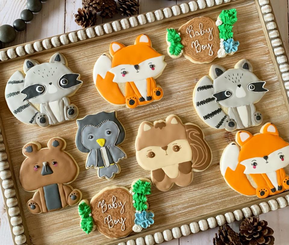 “Customers wouldn’t come to my house for consultations,u0022 said Maria Winter, whose cookies are shown above. u0022I wouldn’t have a display case. Everything would be done to-order and all consultation would be done online. I would just be baking in my kitchen.”