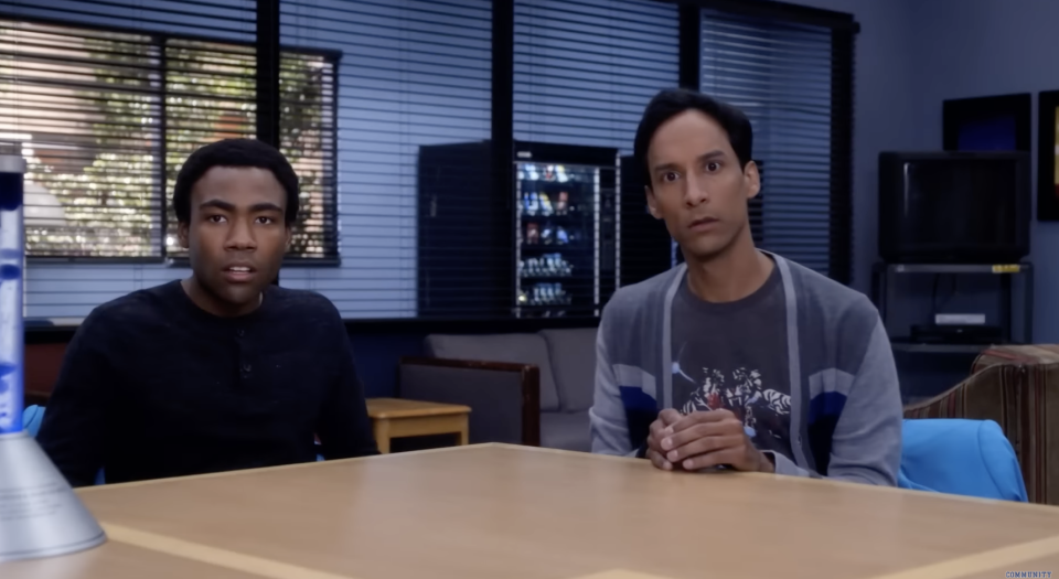 A scene from "Community"