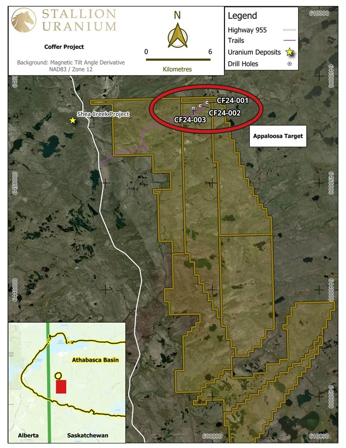 Drill Hole Location Map