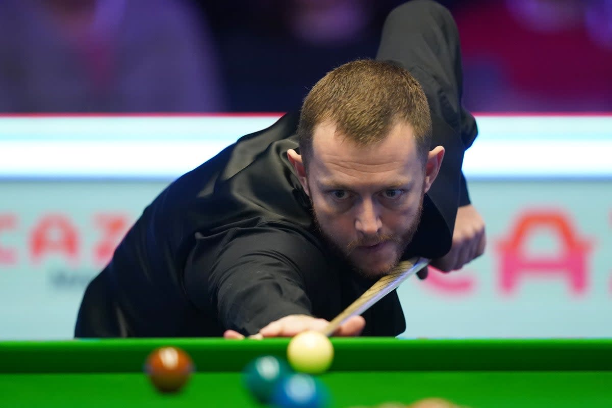 Mark Allen is intent on improving his record at the Crucible (Adam Davy/PA) (PA Wire)