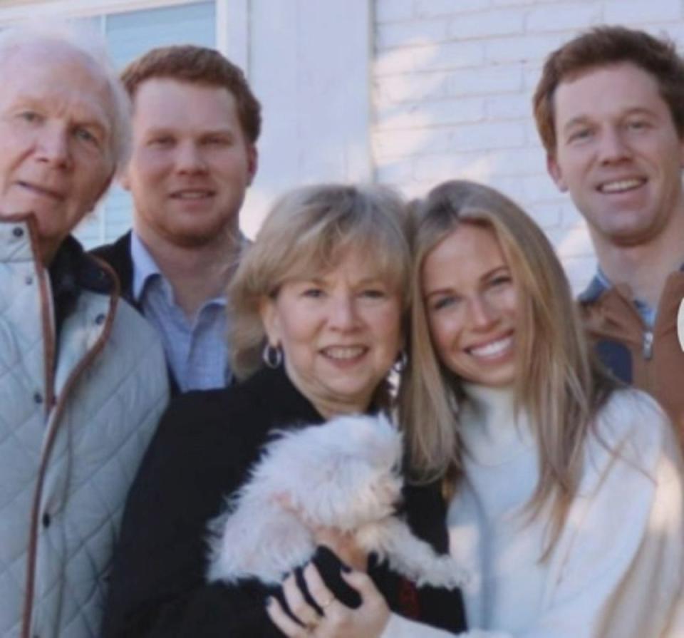 Cynthia Peak (centre) in a photo shared by a family friend (Family friend/KALB)