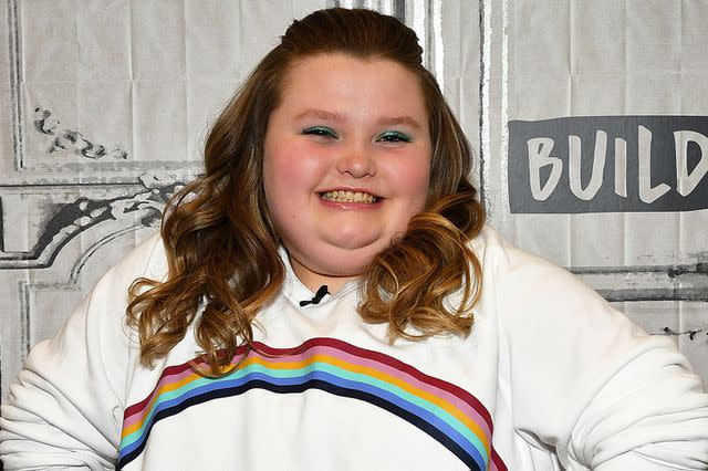 <p>Slaven Vlasic/Getty </p> Alana 'Honey Boo Boo' Thompson from TLC's reality TV series "Here Comes Honey Boo Boo" attends Build Brunch at Build Studio on March 14, 2019 in New York City.
