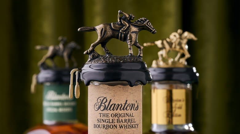 Blanton's Bourbon cork tops