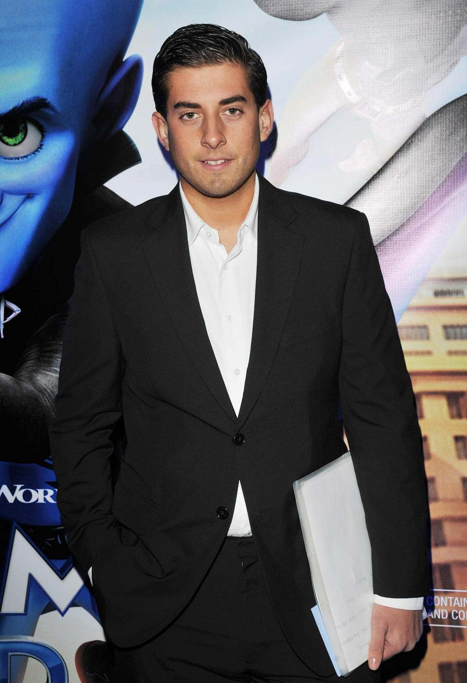 James Argent from TV show 'The Only Way Is Essex' attends the Megamind 3D Gala Screening at Vue West End on November 28, 2010 in London, England. *** Local Caption ***