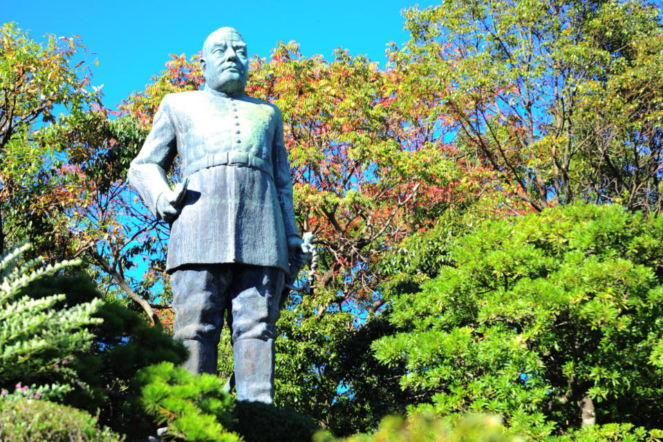 Bronze statue of Saigo Takamori. (Photo: kagoshima-yokanavi.jp)