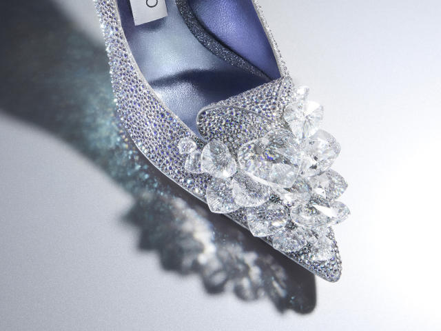 Jimmy Choo Embraces Fairytale Fashion With Cinderella-Like Crystal