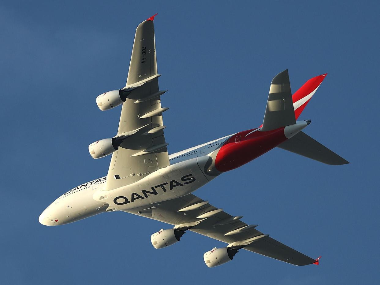 Flying to Brisbane via Perth on the non-stop flight adds 1,000 miles which equates to two hours in the air: Getty