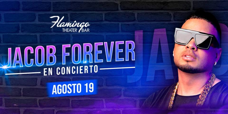 Jacob Forever en concierto en el Flamingo Theater Bar de Brickell.