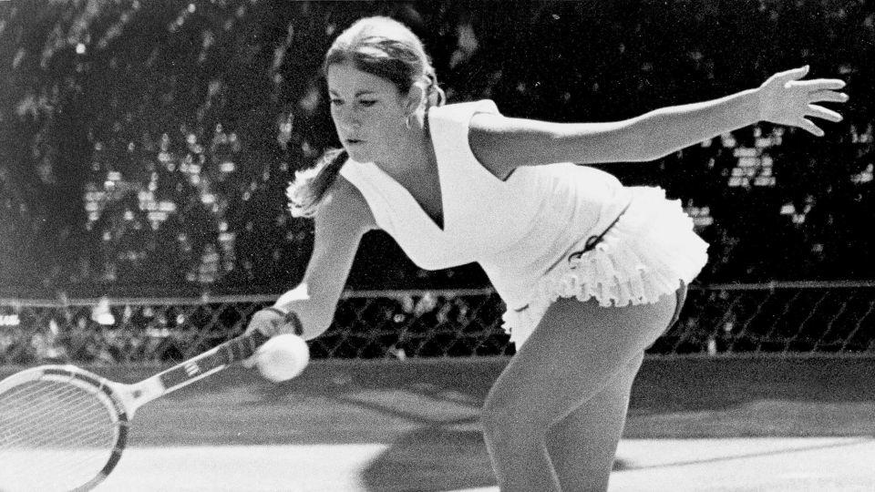 Chris Evert won the first end-of-season championship in 1972 at the age of 17. - Mark Foley/AP