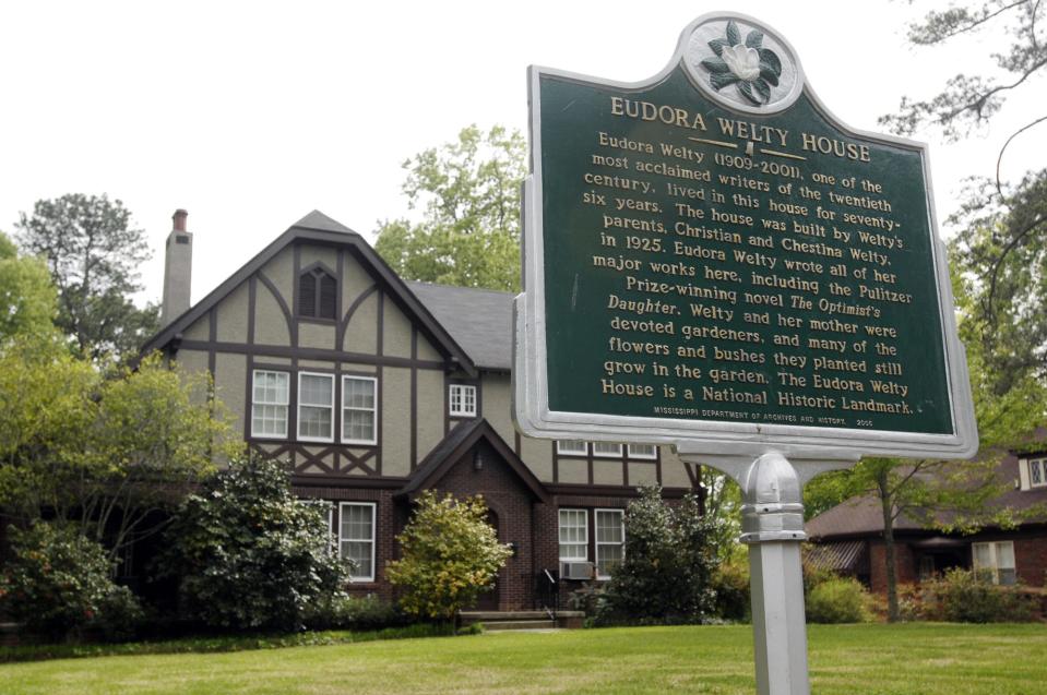 The Eudora Welty House and Gardens at 1109 Pinehurst St., Jackson, Miss., was home to acclaimed writer Eudora Welty for 76 years. It was at the Welty House that the acclaimed author wrote all her major works including her Pulitzer Prize-winning work, "The Optimist's Daughter." Many of the plants Welty and her mother planted, still grow in the gardens. The house is a National Historic Landmark.