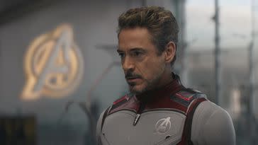 Robert Downey Jr. in Avengers: Endgame.