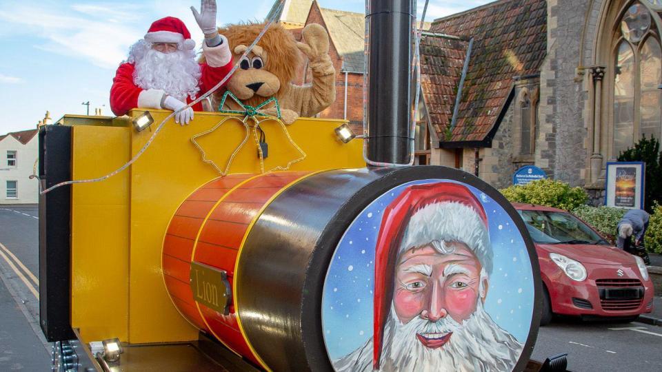 Burnham-on-Sea Lions Christmas train