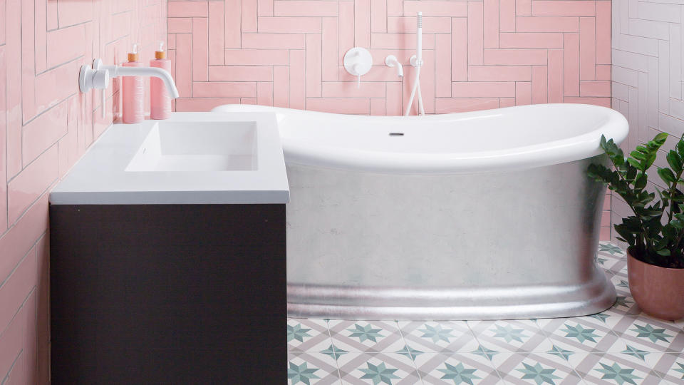 Give your bathroom the upgrade it deserves with some new floor or wall tiles to take it from drab to fab