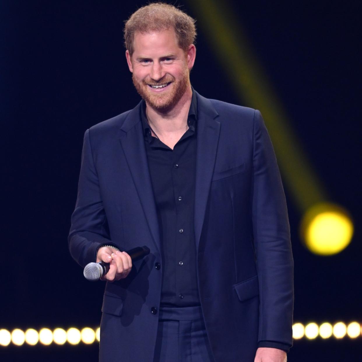  Prince Harry at the Invictus Games 2023. 