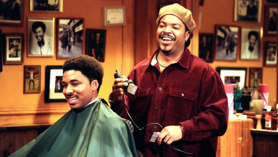 Barbershop ice cube