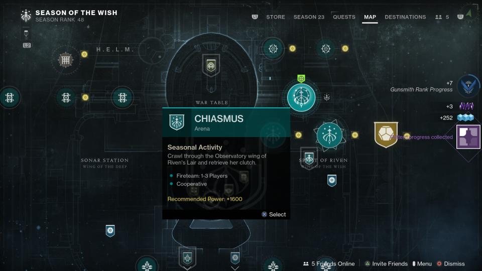 Destiny 2 Starcat locations - Chiasmus mission