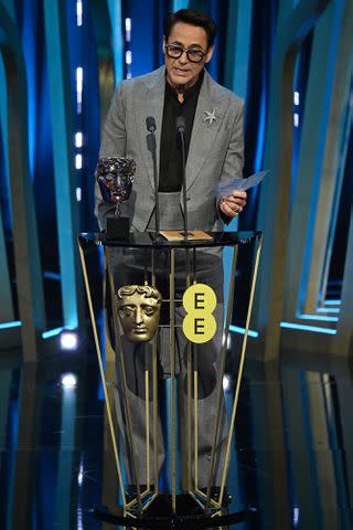 <p>Kate Green/BAFTA/Getty</p> Robert Downey Jr.