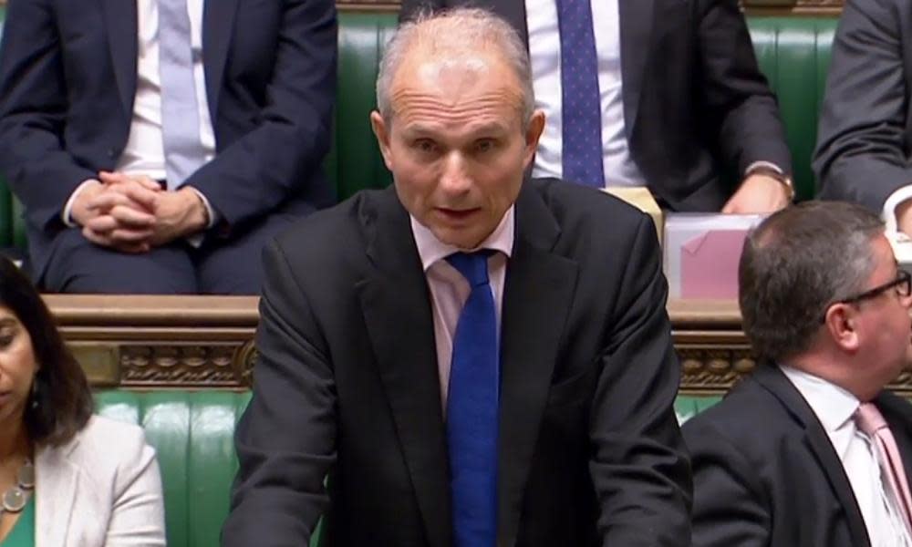 David Lidington speaking during the debate on legal advice on the EU withdrawal agreement