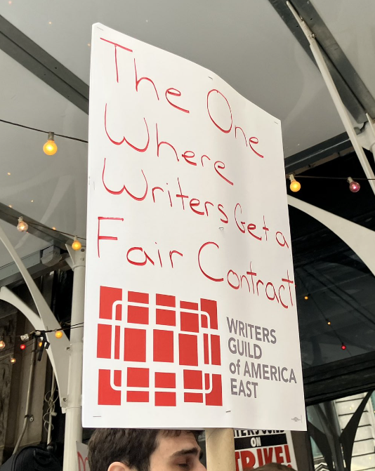"The one where writers get a fair contract"