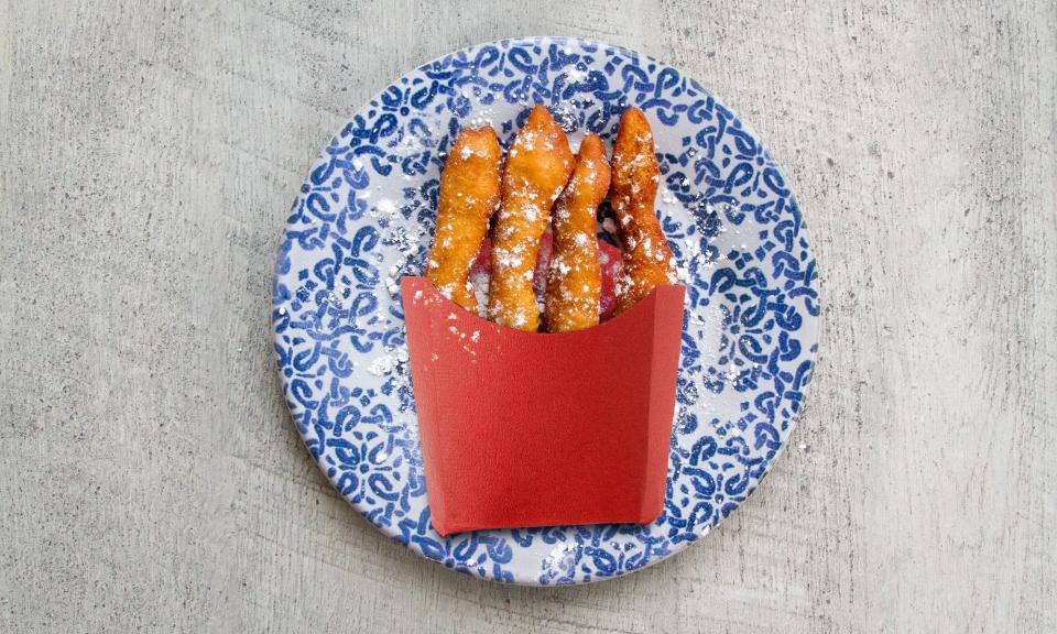 Make Doughnut Fries from Canned Biscuits and Let Things Get a Little Weird