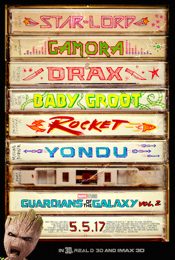 The new poster for ‘Guardians of the Galaxy Vol. 2’