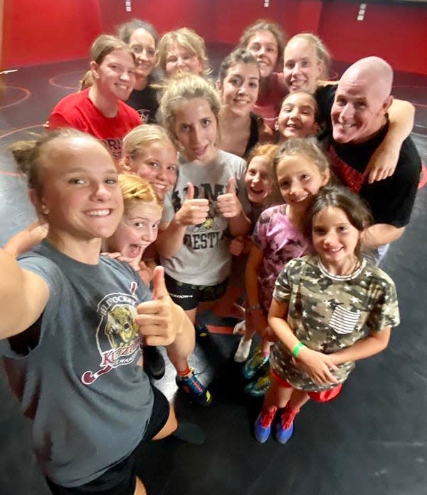 Honesdale coaches, alumni and current varsity team members all pitched in to help with the program's inaugural Open House for girls wrestling. The three-day event was held at the high school under the direction of coaches Chris Carroll and Ryan Chulada.