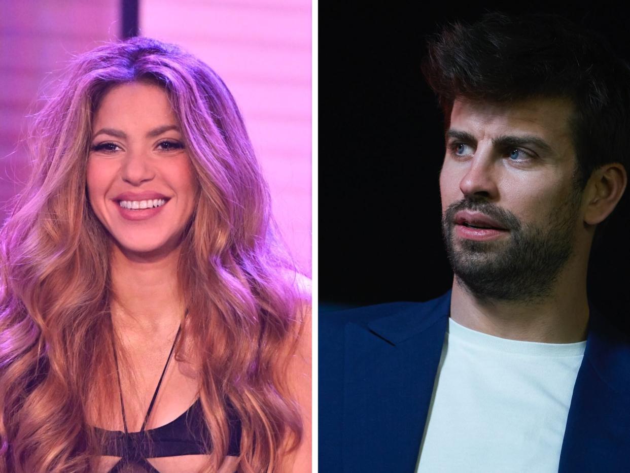 Shakira y Piqué. Manuel Queimadelos/Quality Sport Images/Getty Images; Todd Owyoung/NBC via Getty Images 