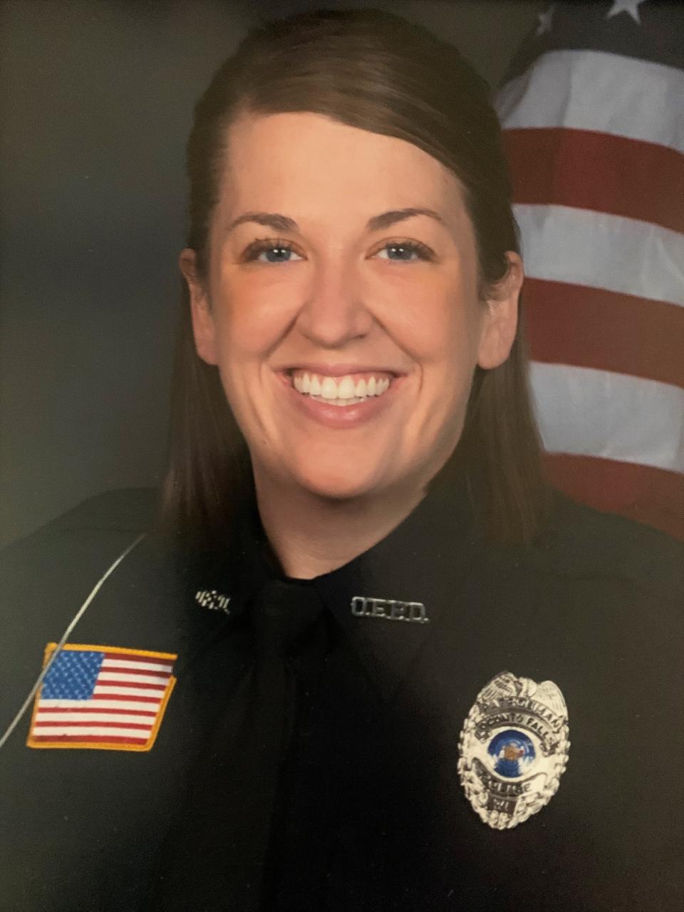 Oconto Falls Police Officer Nicole Blaskowski.