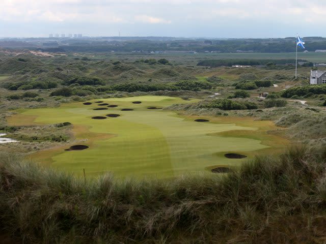 Donald Trump described Trump International Golf Links Resort as the 'best in the world' (Andrew Milligan/PA)