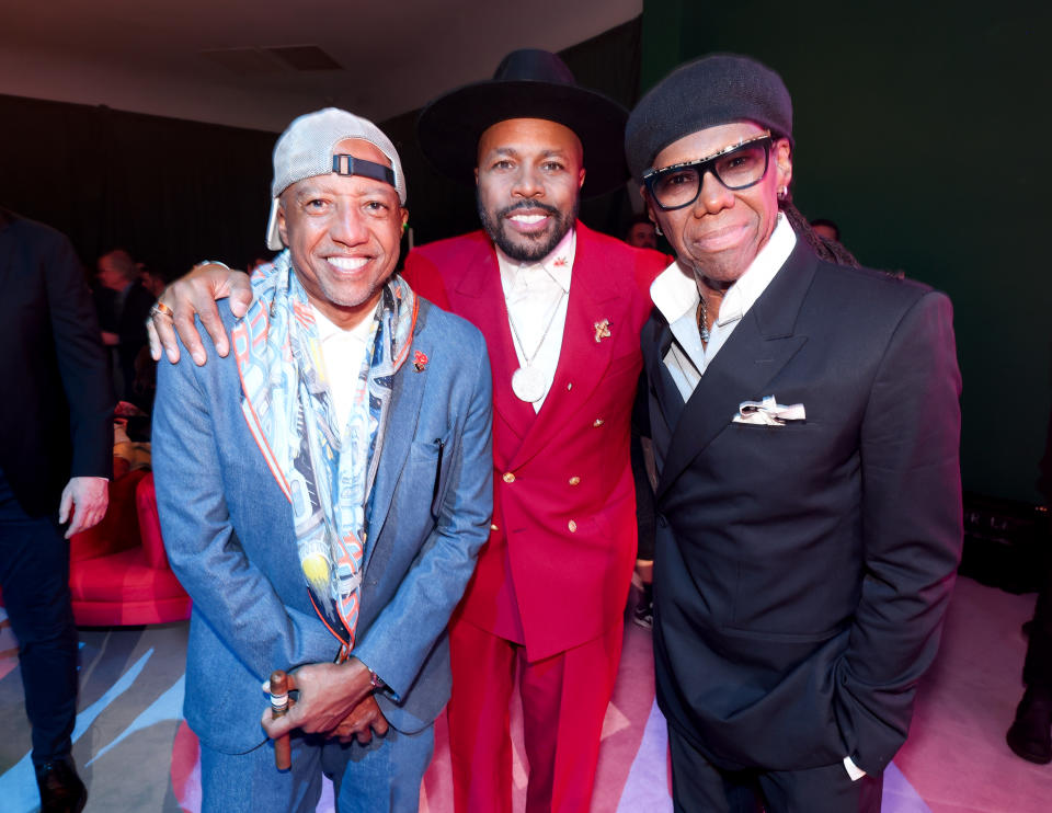 Kevin Liles, D-Nice and Nile Rodgers