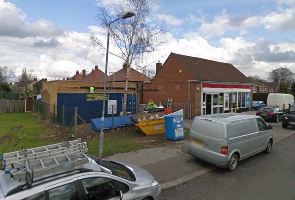 The suffering animal was brought into the Co-op store in Ordsall. (Google)