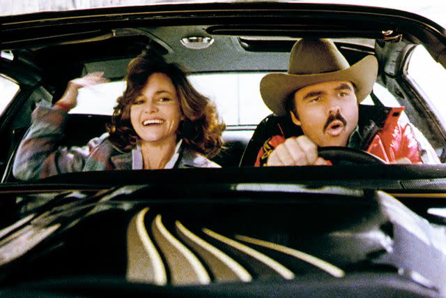 Everett Collection Sally Field and Burt Reynolds in 'Smokey and the Bandit'