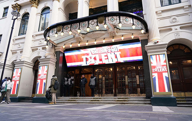 BGT auditions at London Palladium