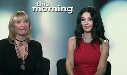 Natasha Blasick and Patti Negri on This Morning show