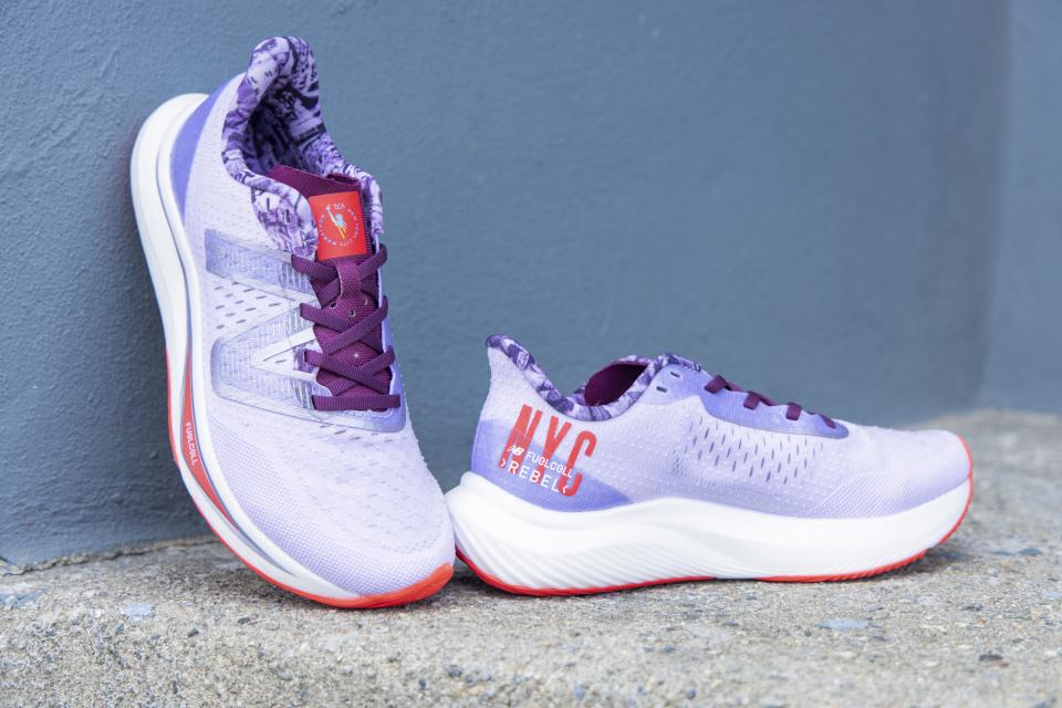 The New Balance NYC Marathon Fuel Cell Rebel V3. - Credit: Courtesy of New Balance