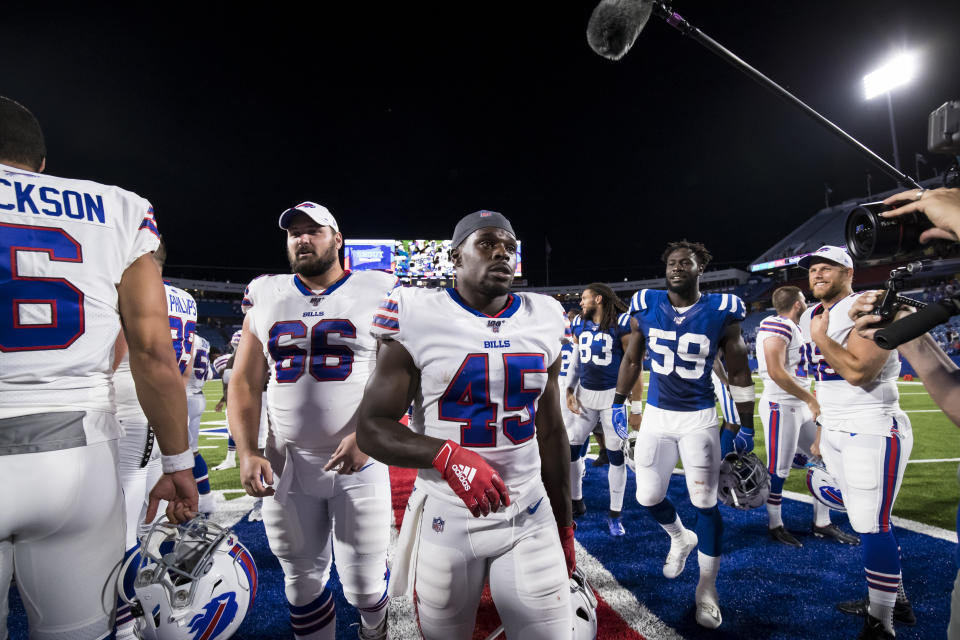 Christian Wade missed out on a place in the Buffalo Bills team  Buffalo Bills .  (Photo by Brett Carlsen/Getty Images) 