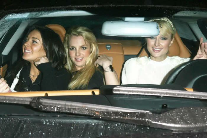 Lindsay Lohan, Britney Spears and Paris Hilton (Photo: X17online.com)