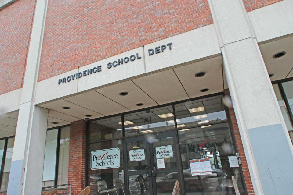 The Providence School Department administration building on Westminster Street.