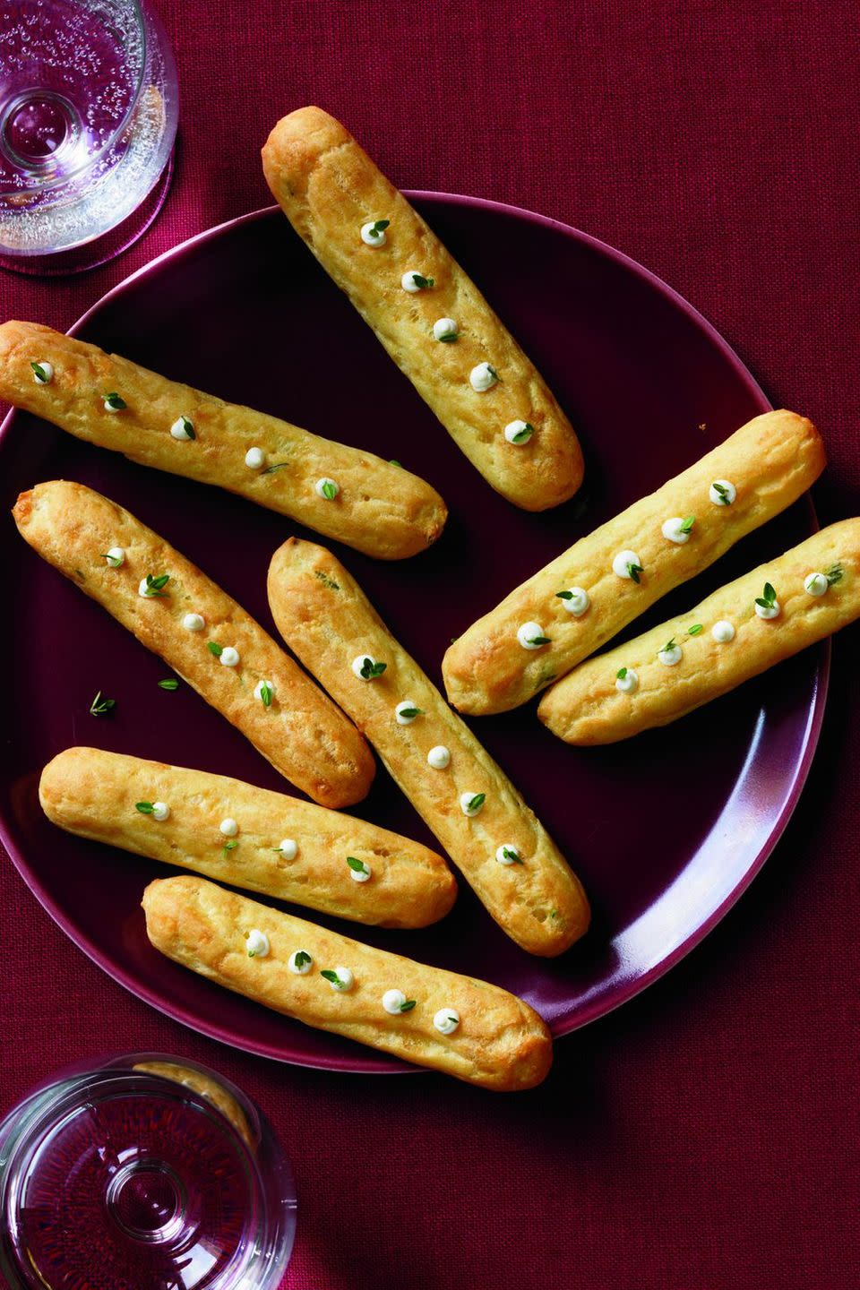 Parmesan Pastry Pipes